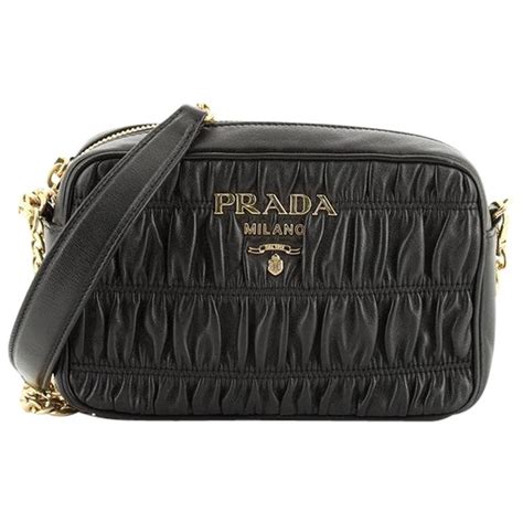 prada nappa gaufre mini bag|Prada tessuto gaufre handbag.